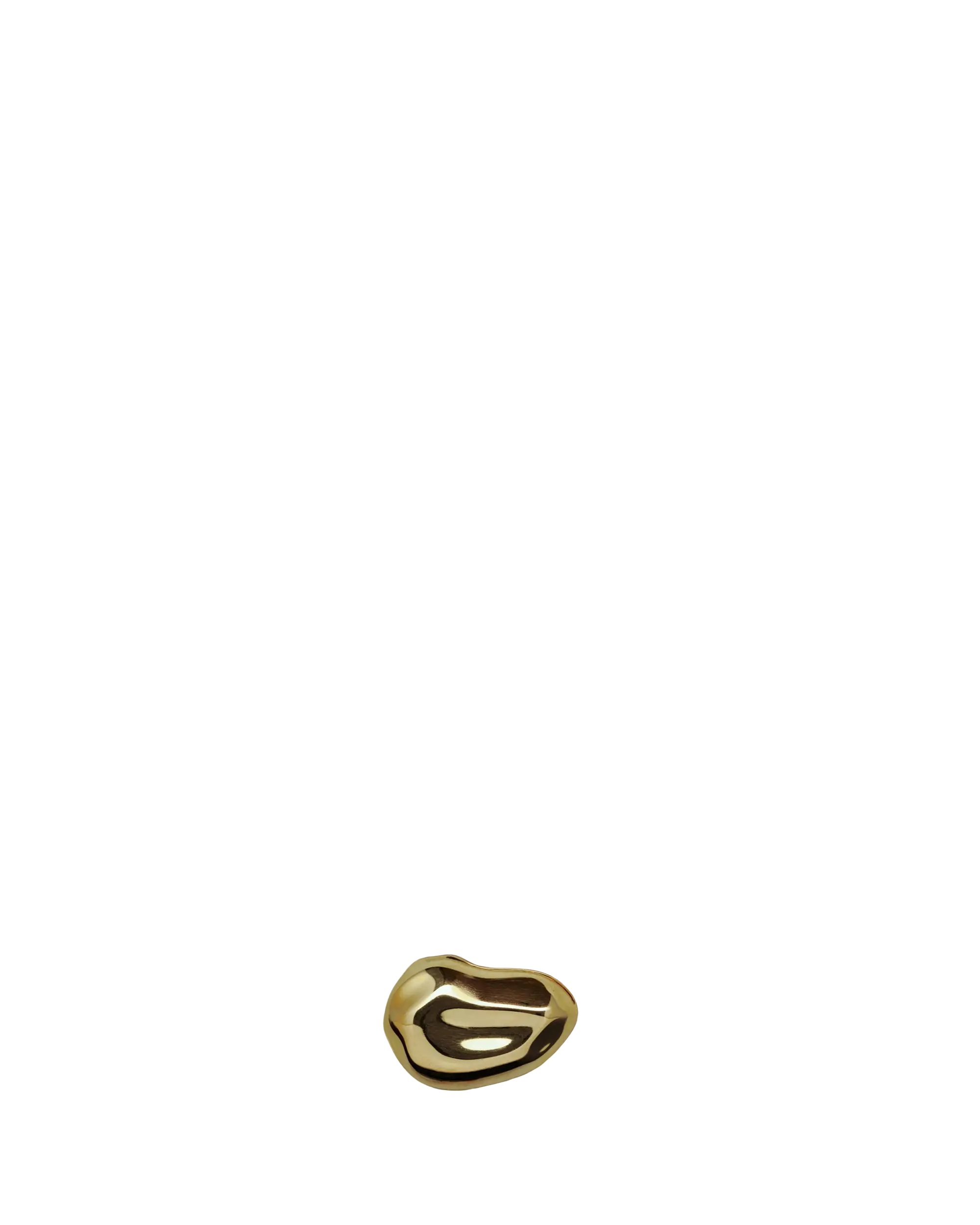 18K gold pomegranate-shaped pendant